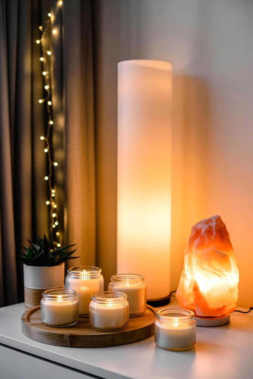 Soft Lighting - 25 Valentine's Day Relaxation Ideas