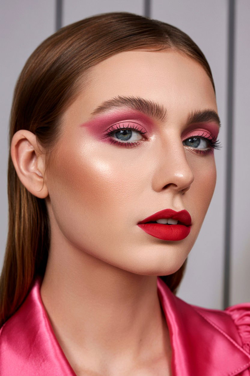 Soft Matte Glam - 25 Matte Valentine's Day Makeup Ideas