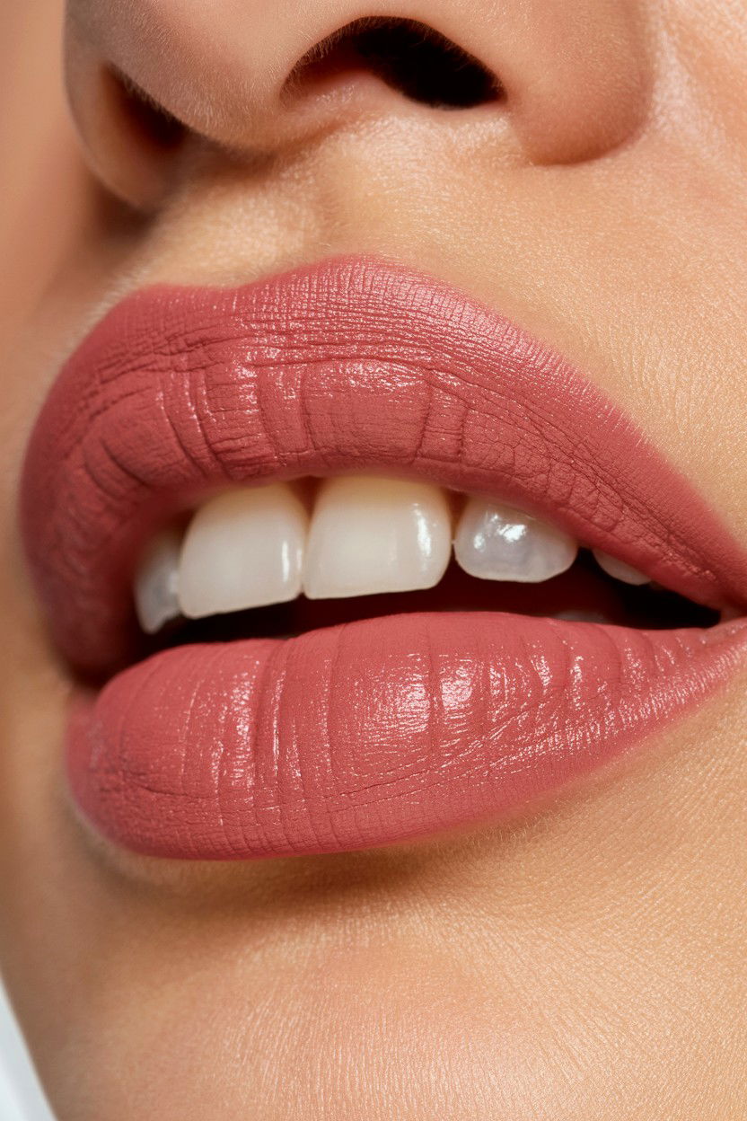 Soft Pink Matte Lipstick - 25 Valentine's Day Lip Looks