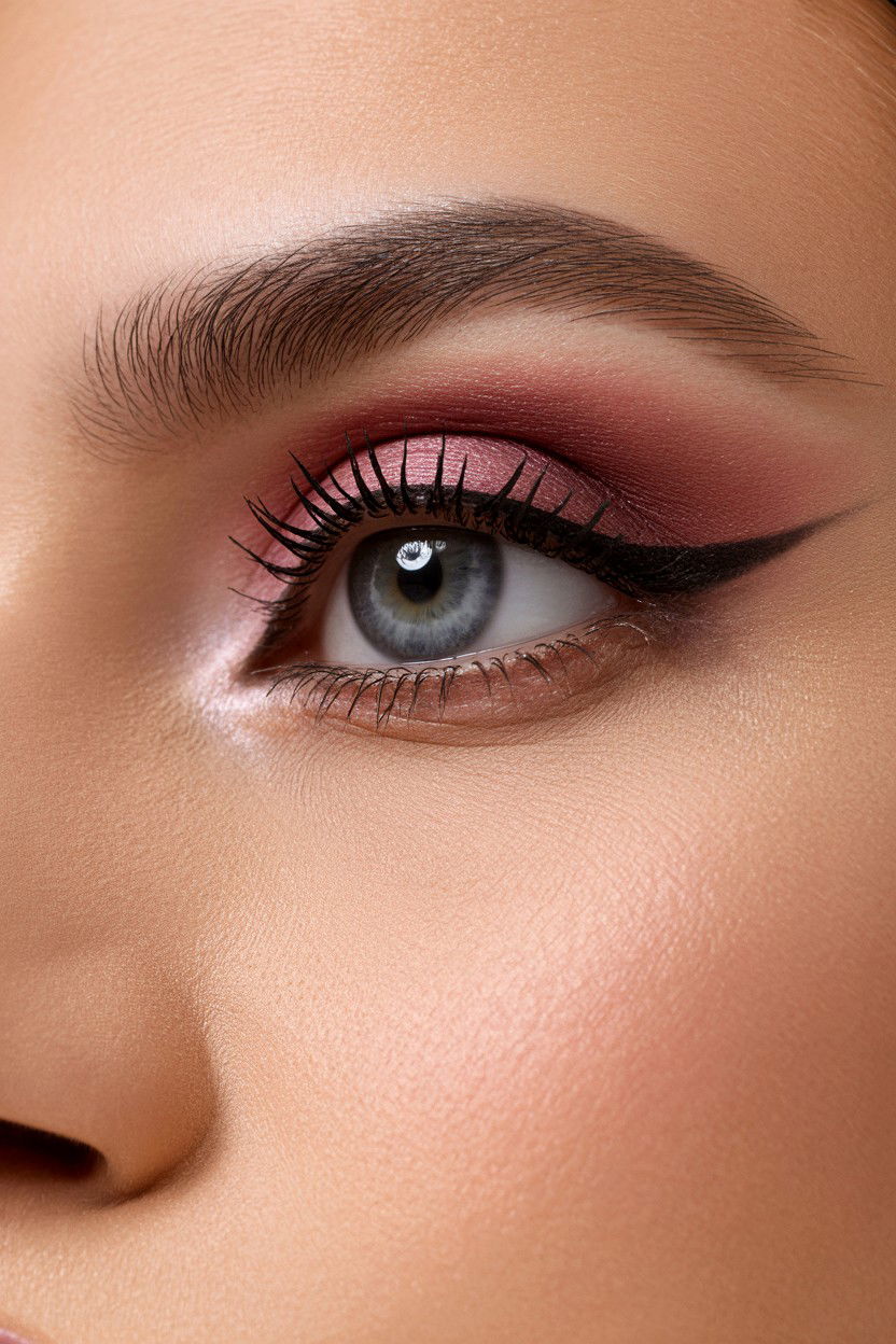 Soft Pink Smokey Eye - 25 Soft Pink Valentine's Day Makeup