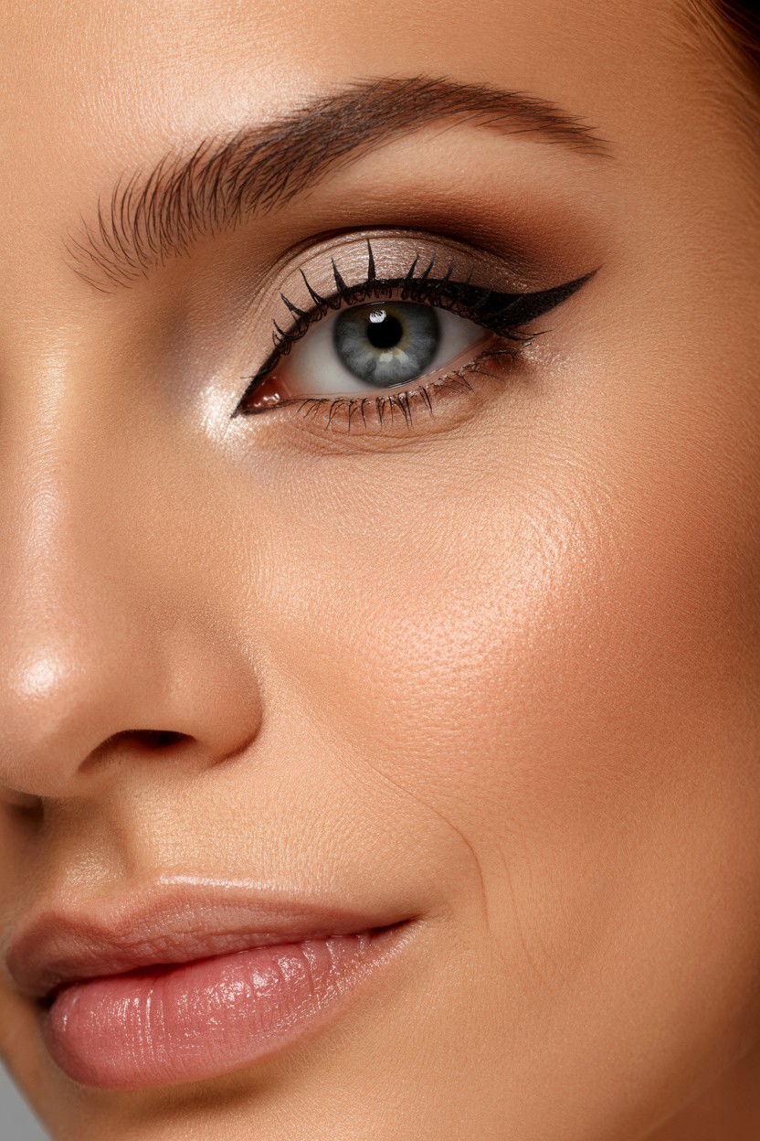 Soft glam smoky eye - 25 Smoky Eye Valentine's Day Looks