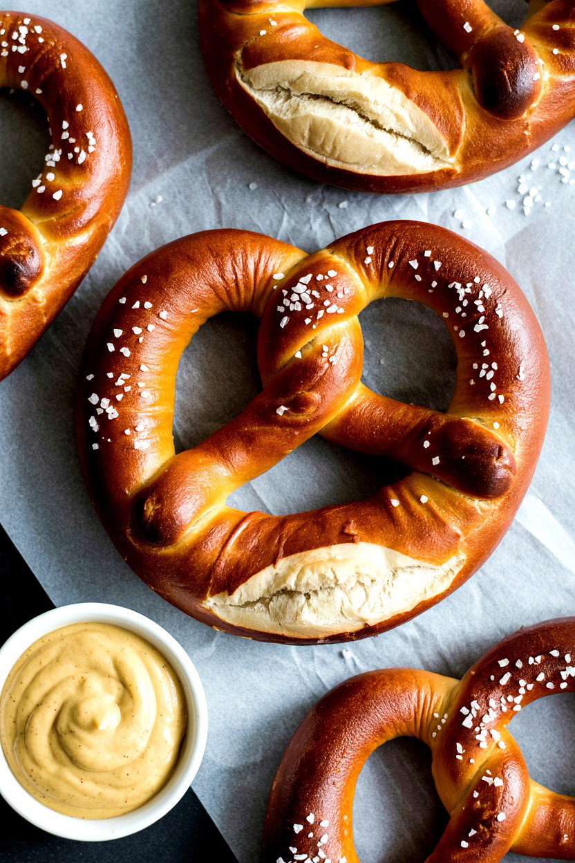 Soft pretzels - 25 Valentine's Day Cooking Class Ideas