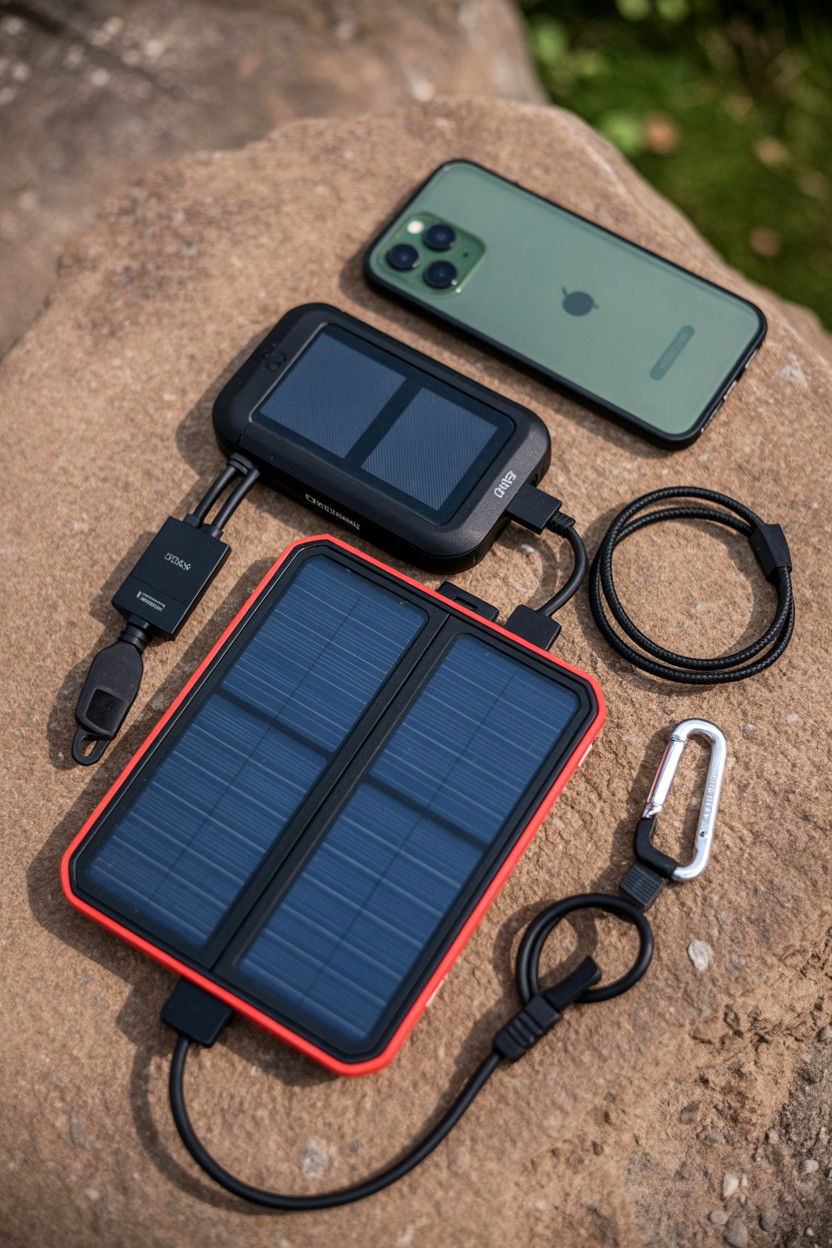 Solar Charger - 25 Outdoorsman Valentine's Day Gift Ideas