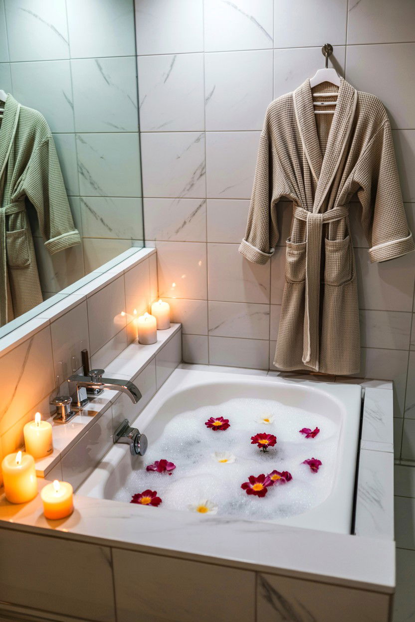 Solo Spa Day - 25 Single Valentine's Day Self Care Ideas