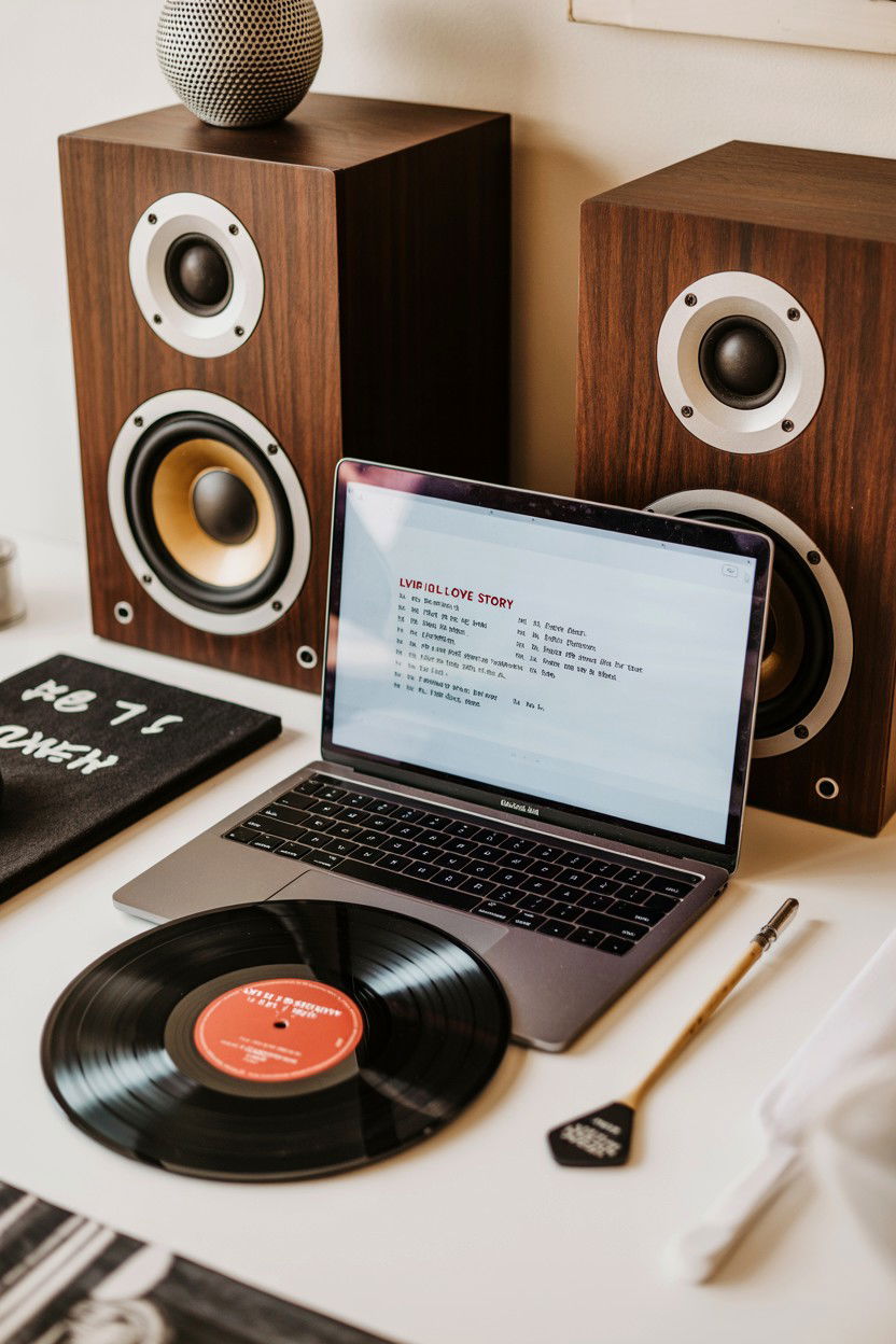 Song Lyric Love Story Slideshow - 25 Valentine's Day Slideshow Ideas