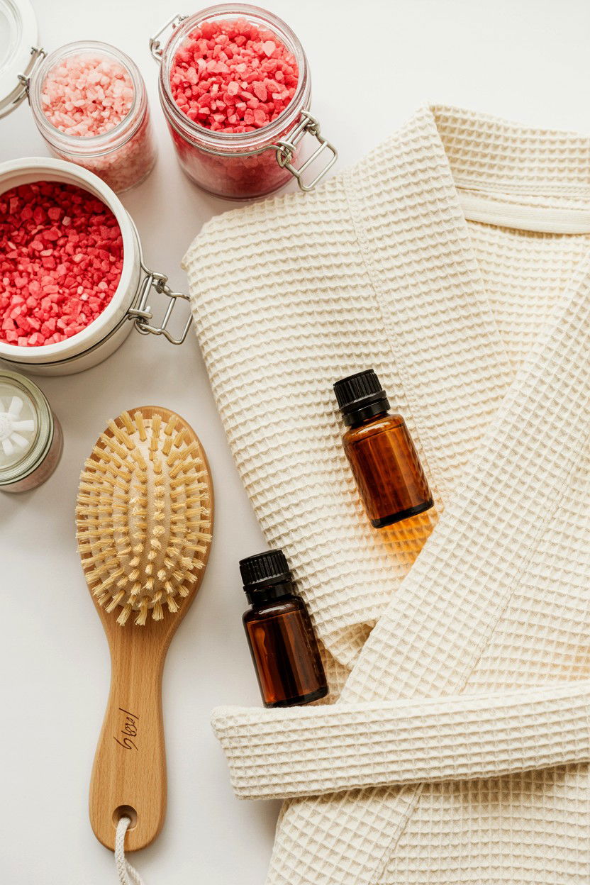 Spa Day Kit - 25 Long Distance Valentine's Day Care Package Ideas