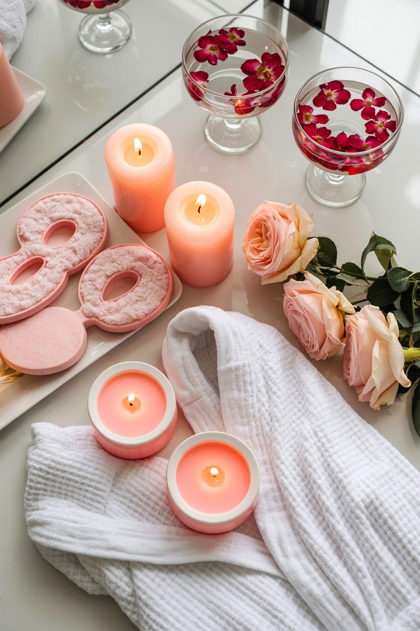 Spa Night - 25 Valentine's Day House Party Ideas