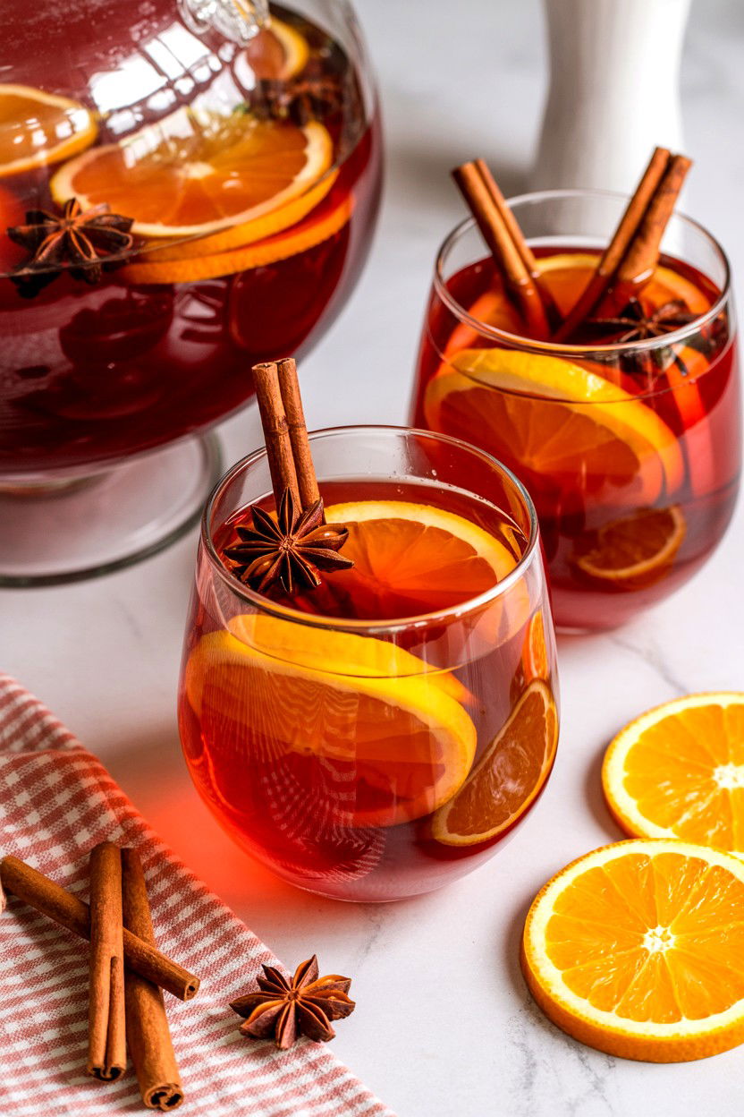 Spiced Cider Rum Punch - 25 Valentine's Day Rum Cocktails