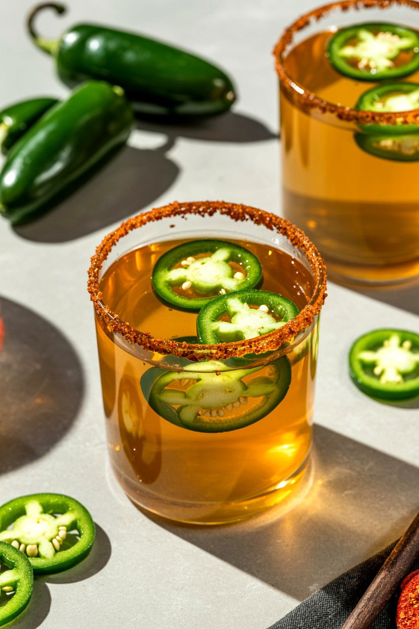 Spicy Jalapeno Hot Toddy - 25 Valentine's Day Hot Toddy Ideas