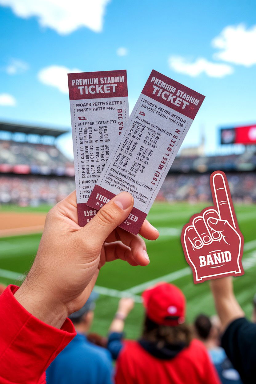 Sporting Event Ticket - 25 Valentine's Day Coupon Book Ideas for Him