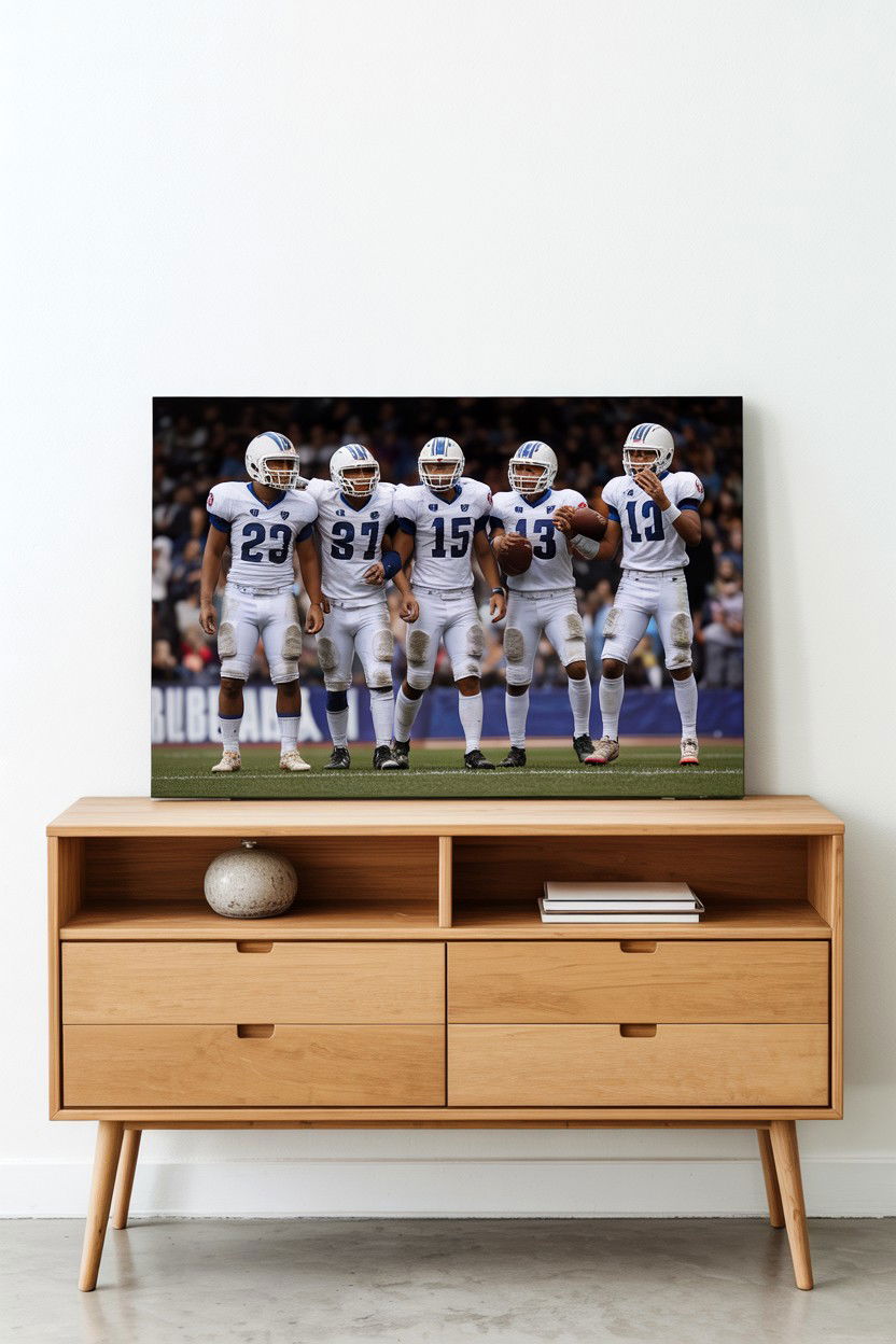 Sports Team Canvas Print - 25 Sports Fan Valentine's Day Gifts