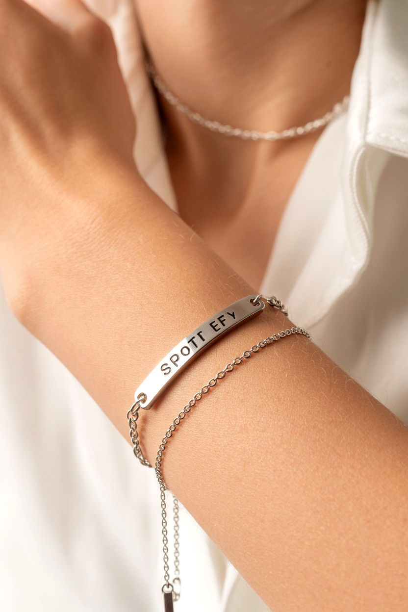 Spotify Code Bracelet - 25 Valentine's Day Playlist Gift Ideas