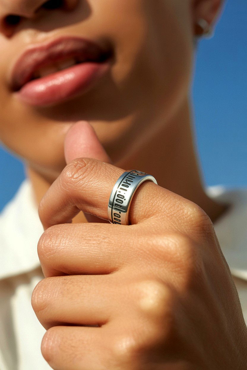 Spotify Code Ring - 25 Valentine's Day Playlist Gift Ideas