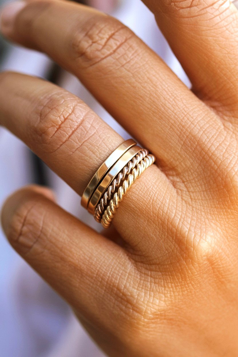 Stackable Ring - 25 Valentine's Day Promise Ring Ideas