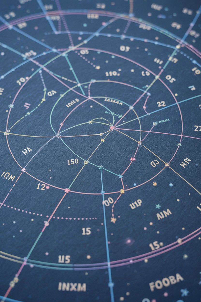 Star Map Coordinates - 25 Valentine's Day Star Map Ideas