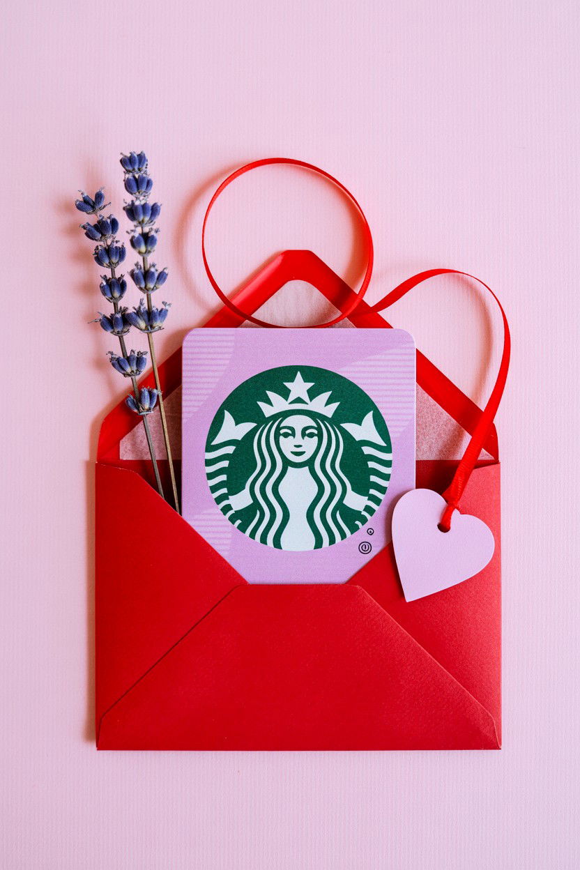 Starbucks Gift Card - 25 Valentine's Day Gifts for Teachers