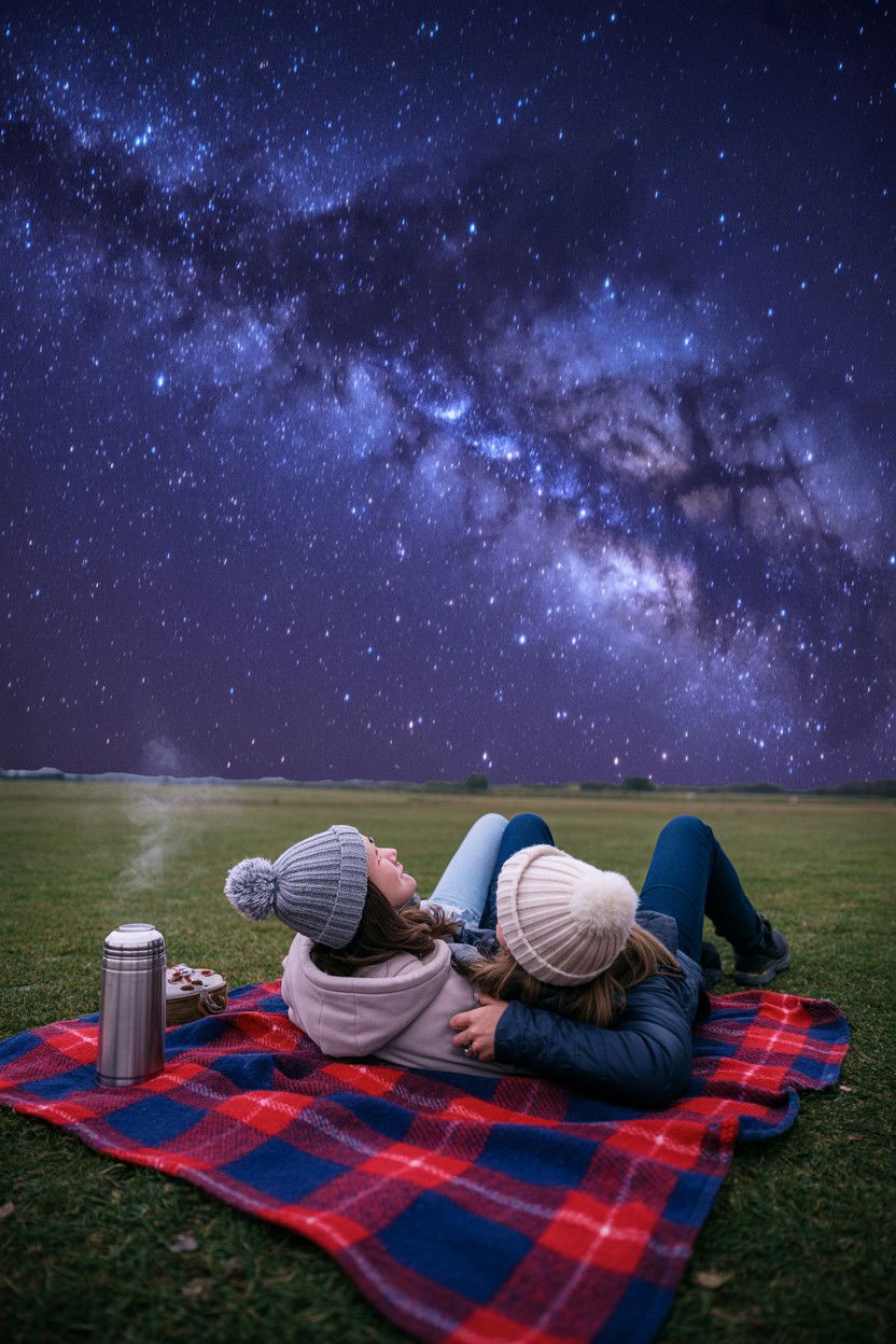 Stargazing - 25 Free Valentine's Day Activity Ideas