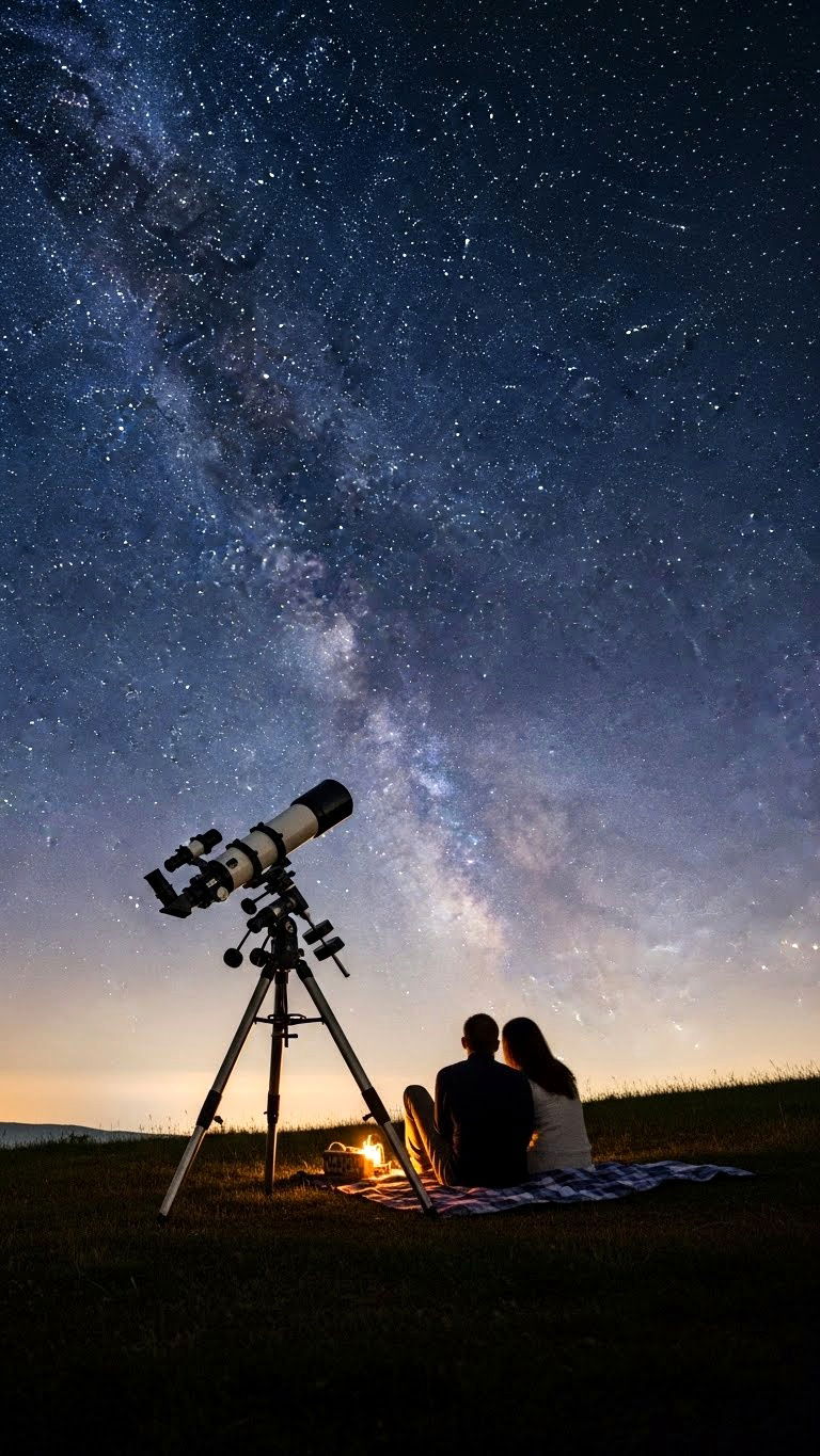 Stargazing Date Night - 25 valentine's day for ideas for husband