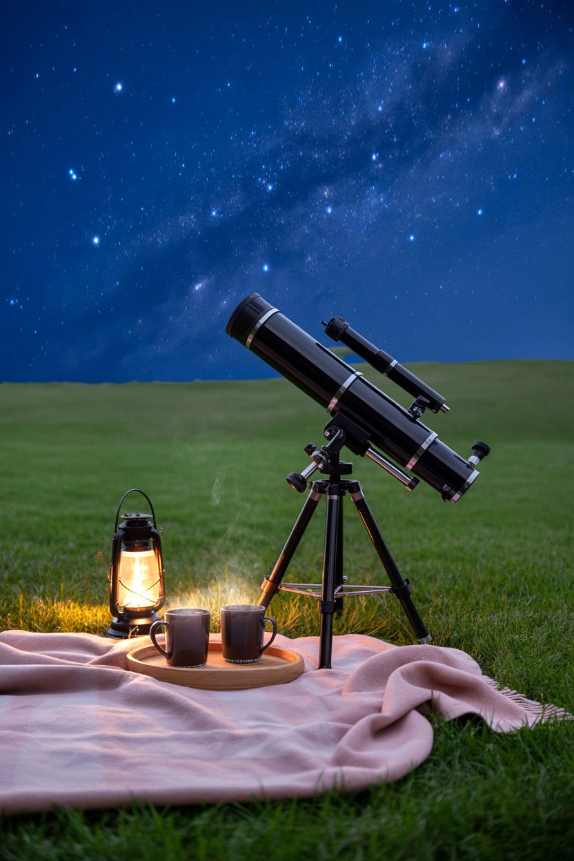 Stargazing In Backyard - 25 Valentine's Day Ideas for Parents