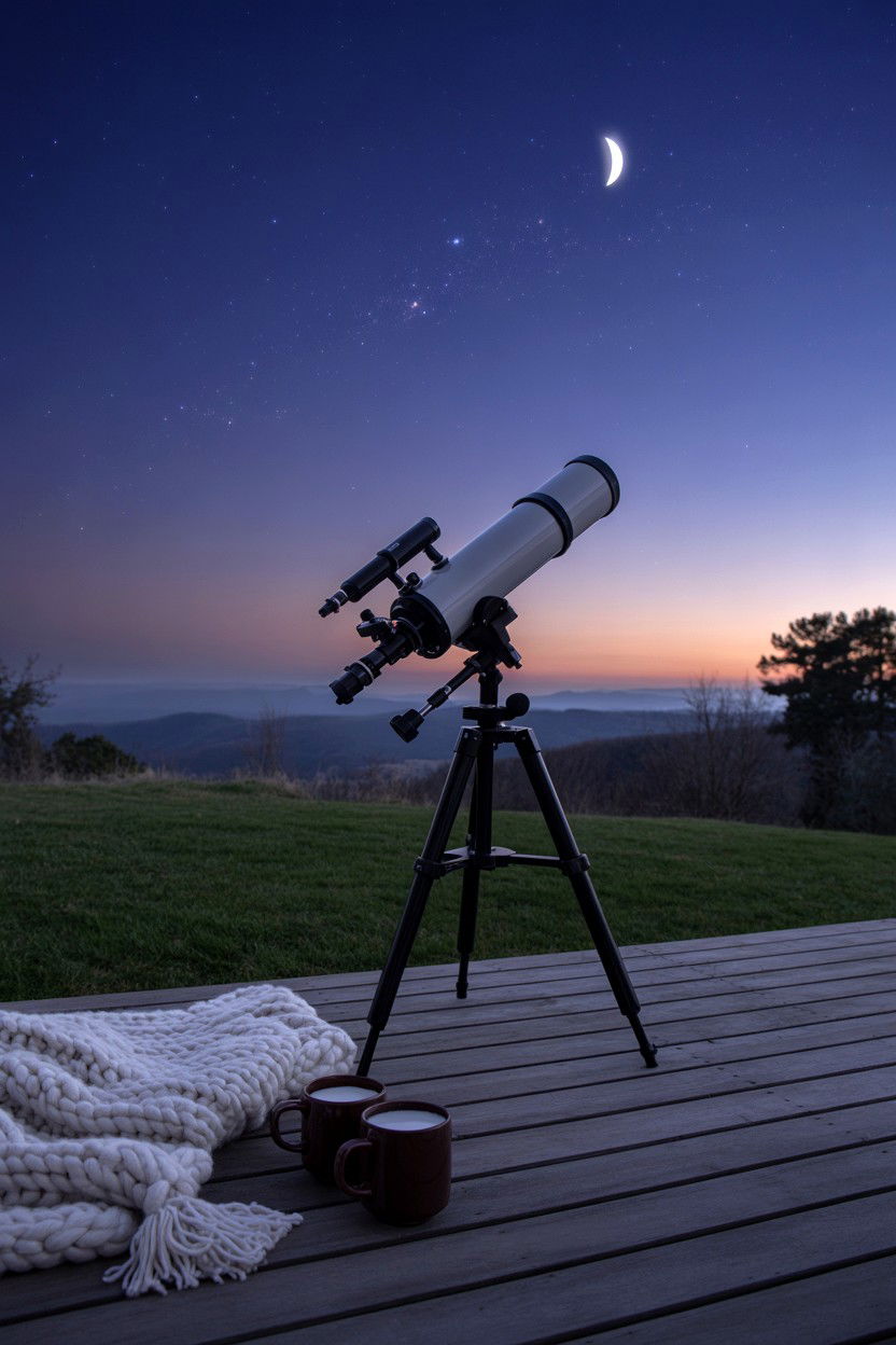 Stargazing Night - 25 Valentine's Day Surprise Ideas for Wife