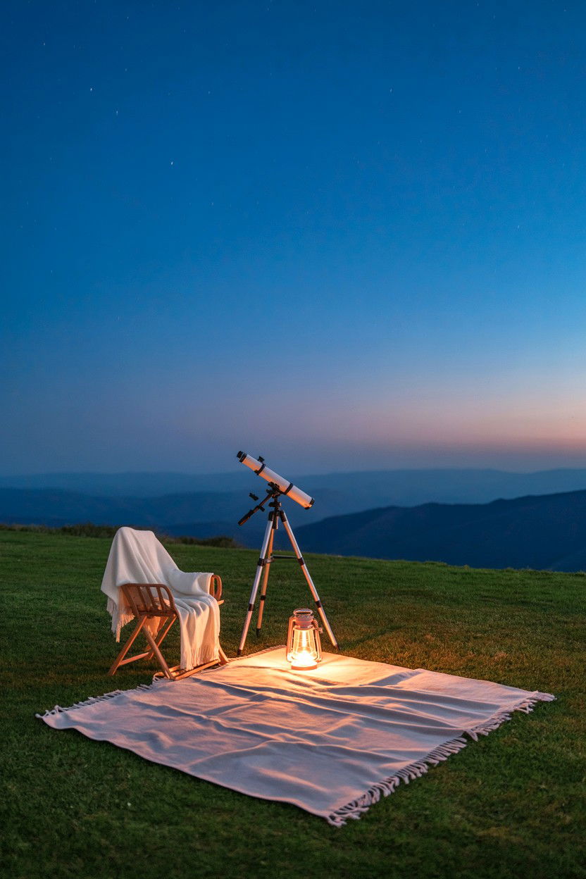 Stargazing date night - 25 Valentine's Day Thoughtful Gesture Ideas