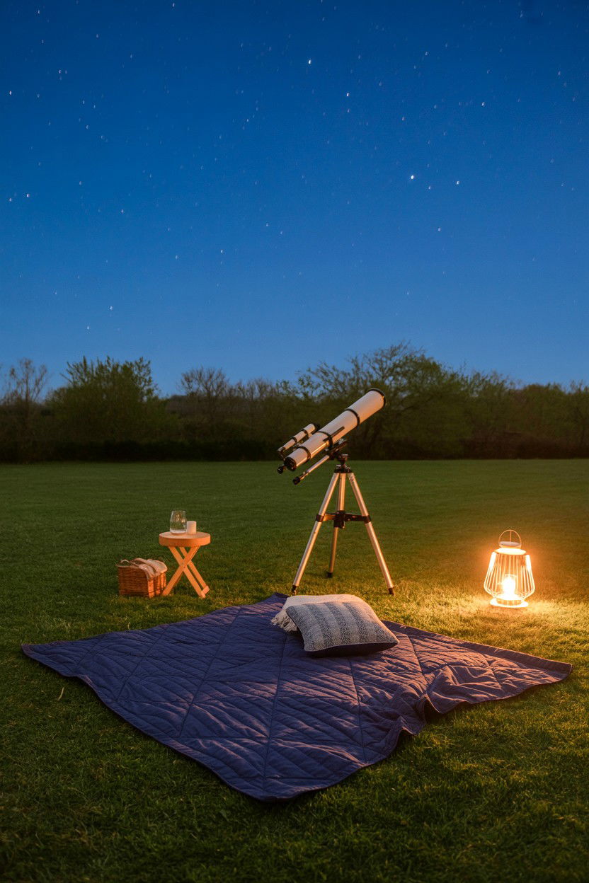Stargazing - 25 Cheap Valentine's Day Romantic Ideas