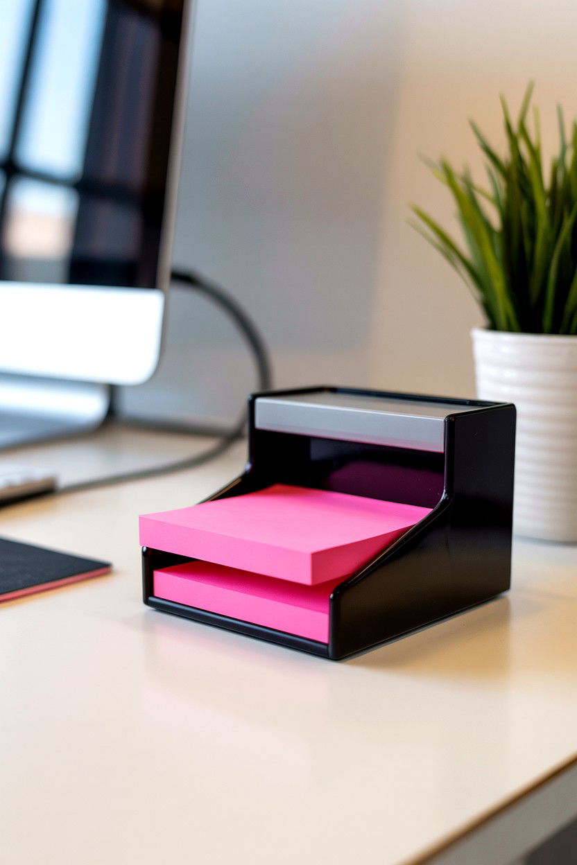 Sticky Note Dispenser - 25 Valentine's Day Teacher Treat Ideas