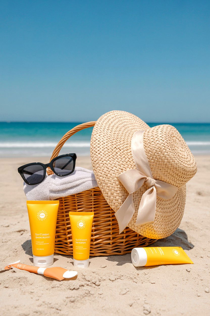 Sun Protection Skincare Kit - 25 Valentine's Day Skincare Gift Basket Ideas