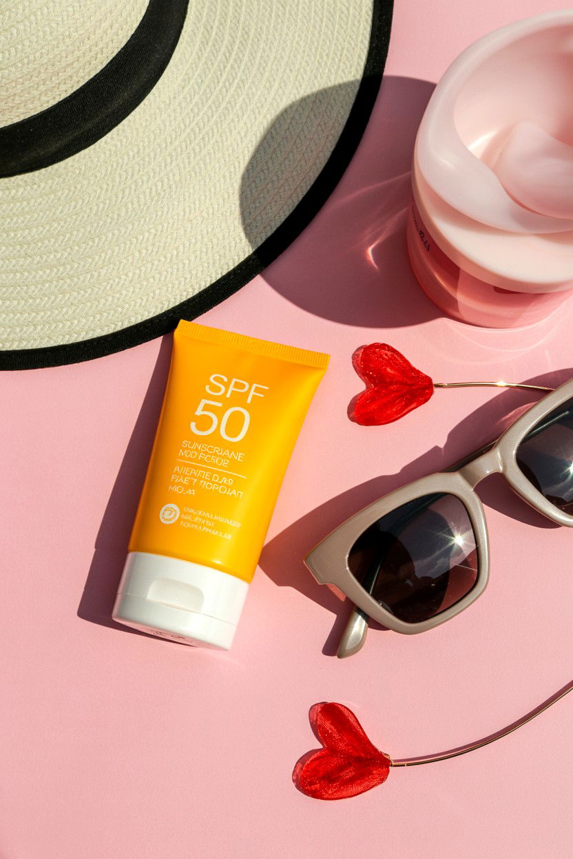 Sunscreen - 25 Valentine's Day Skincare Routine Ideas