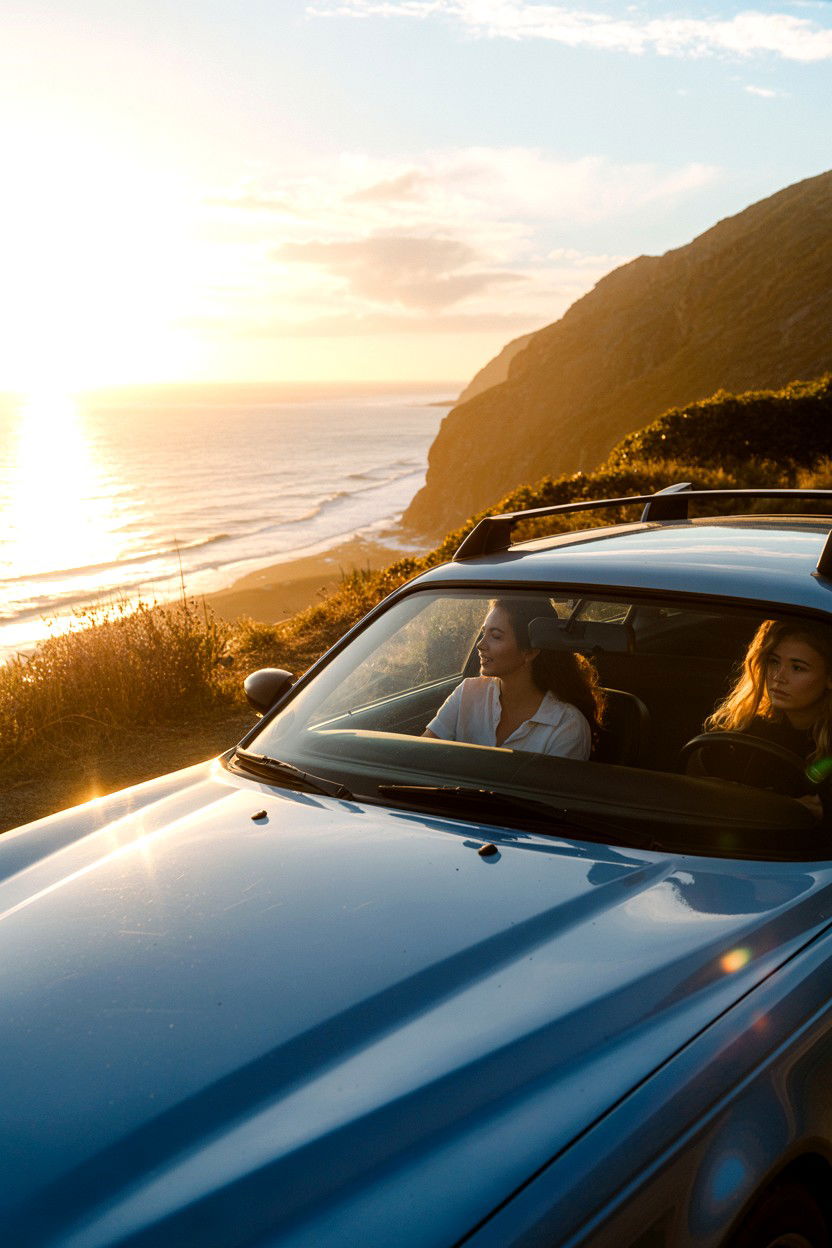 Sunset Drive Viewpoint - 25 Valentine's Day Car Surprise Ideas