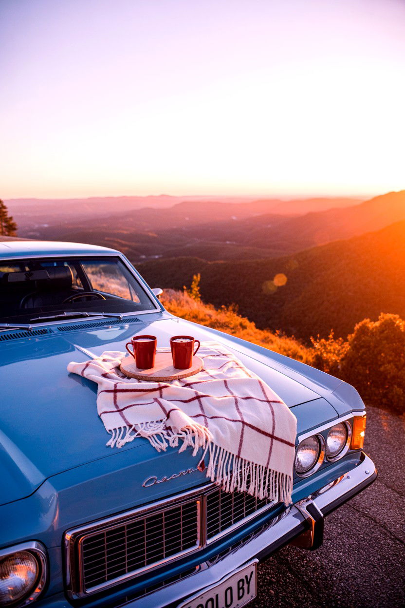 Sunset Drive - 25 Cheap Valentine's Day Romantic Ideas