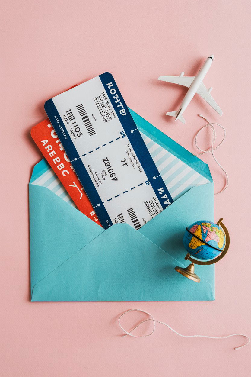 Surprise Flight Ticket - 25 Valentine's Day Gifts for Long Distance Partner