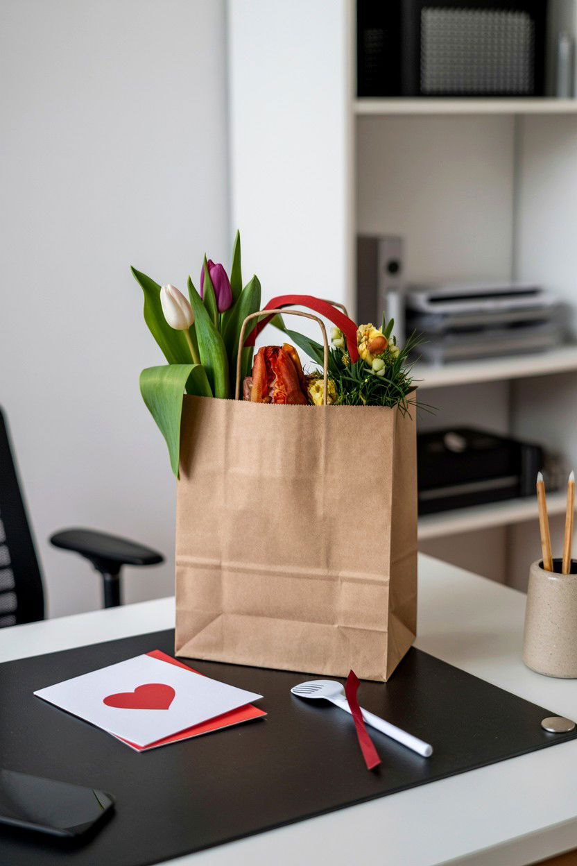 Surprise lunch delivery - 25 Valentine's Day Thoughtful Gesture Ideas