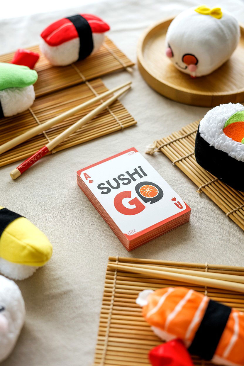 Sushi Go Game - 25 Valentine's Day Board Game Ideas