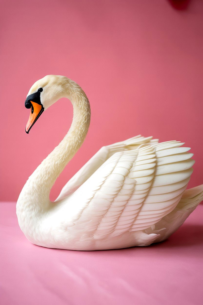 Swan Napkin Fold - 25 Valentine's Day Napkin Folding Ideas