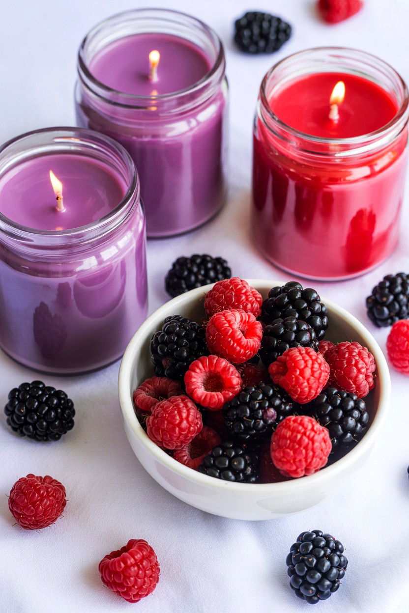 Sweet Berry Candle Set - 25 Valentine's Day Candle Gift Set Ideas