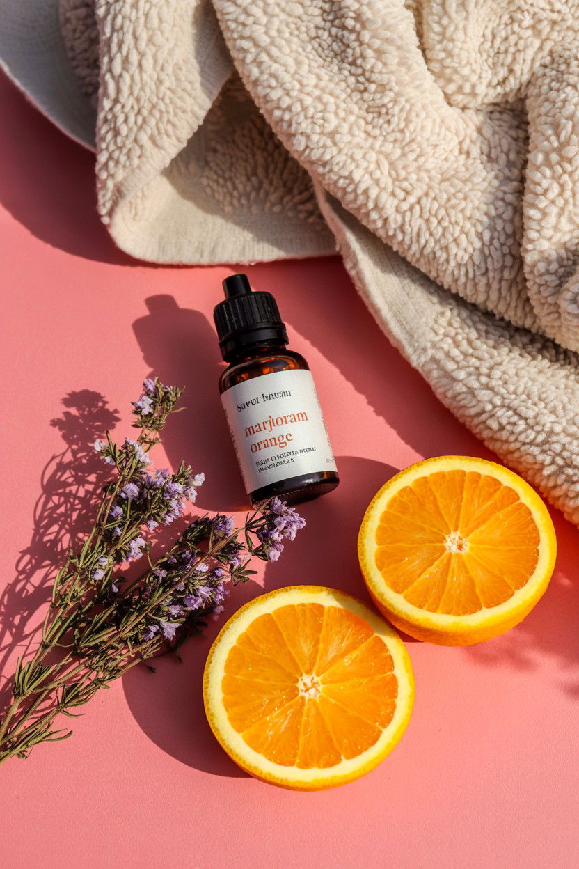 Sweet marjoram and orange diffuser blend - 25 Valentine's Day Diffuser Blend Ideas