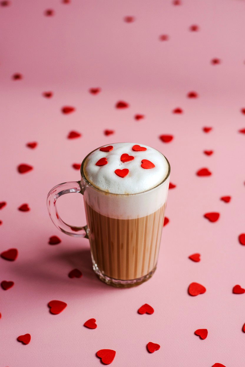 Sweetheart Latte - 25 Valentine's Day Coffee Drink Ideas