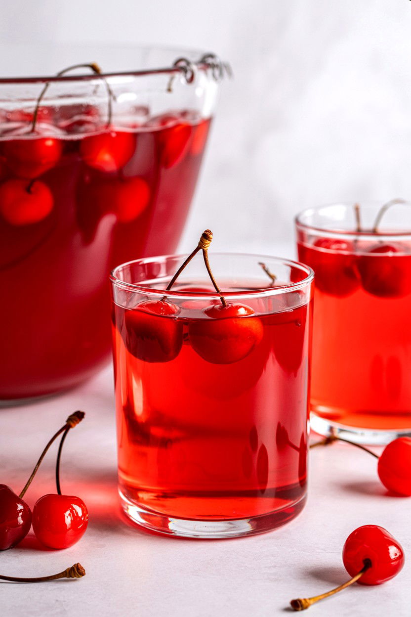 Sweetheart Maraschino Punch - 25 Valentine's Day Punch Ideas