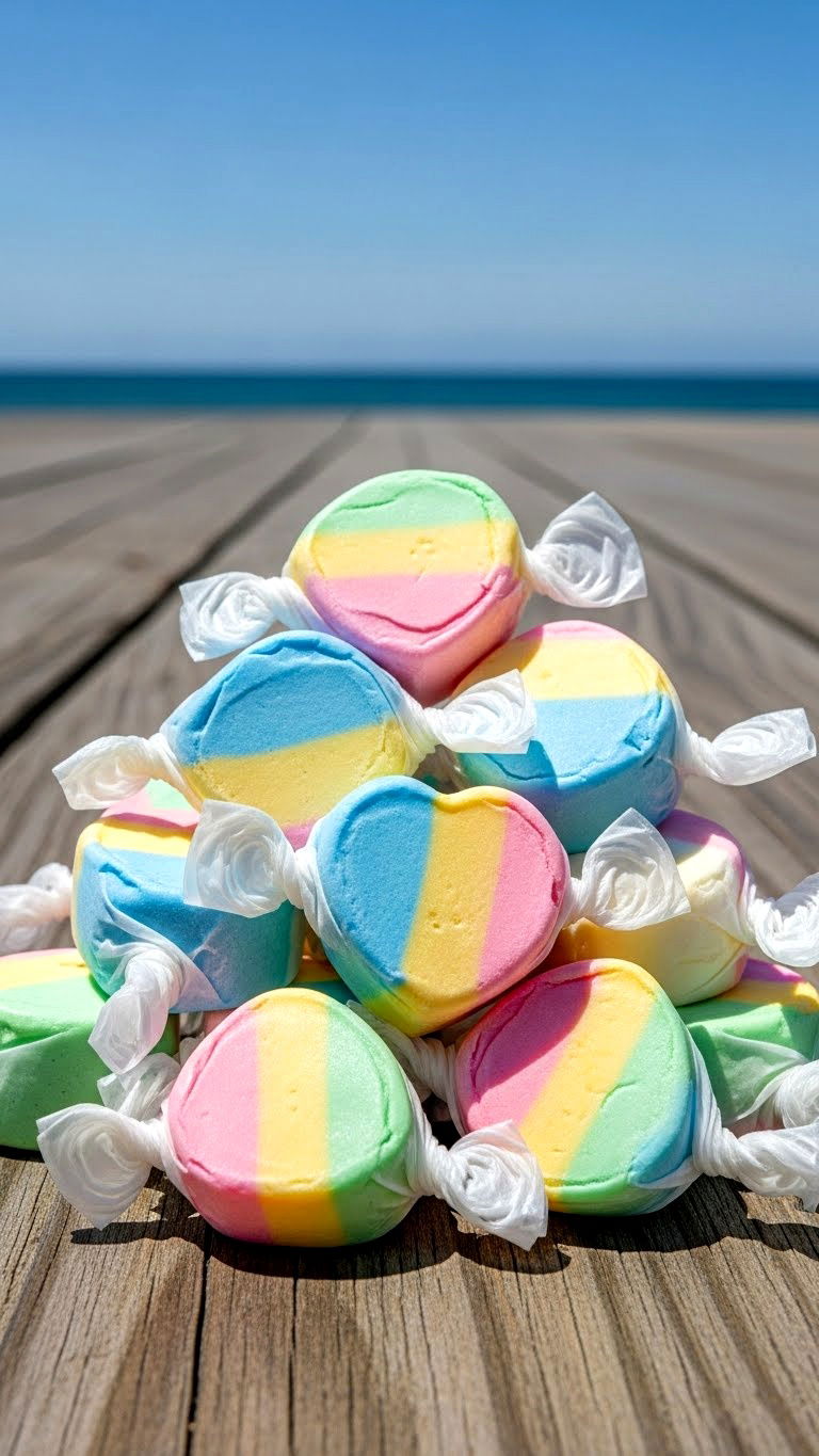 Taffy hearts - 25 valentine's day heart candy