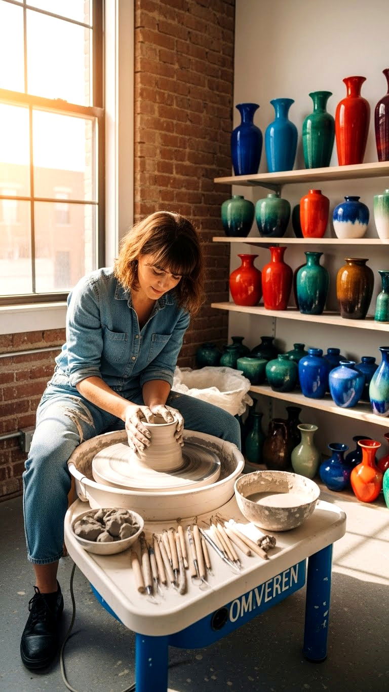 Take a pottery making class - 25 valentine's day activities for everyone