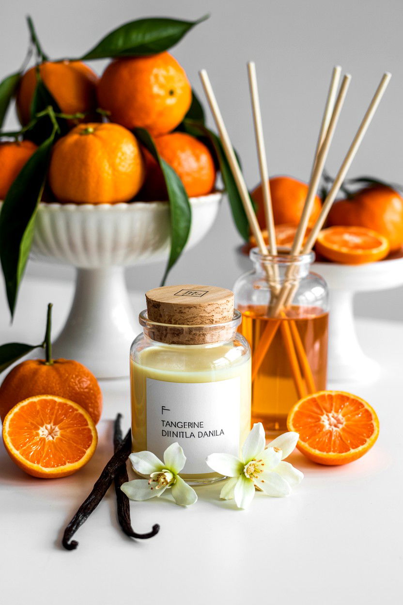 Tangerine and vanilla diffuser blend - 25 Valentine's Day Diffuser Blend Ideas