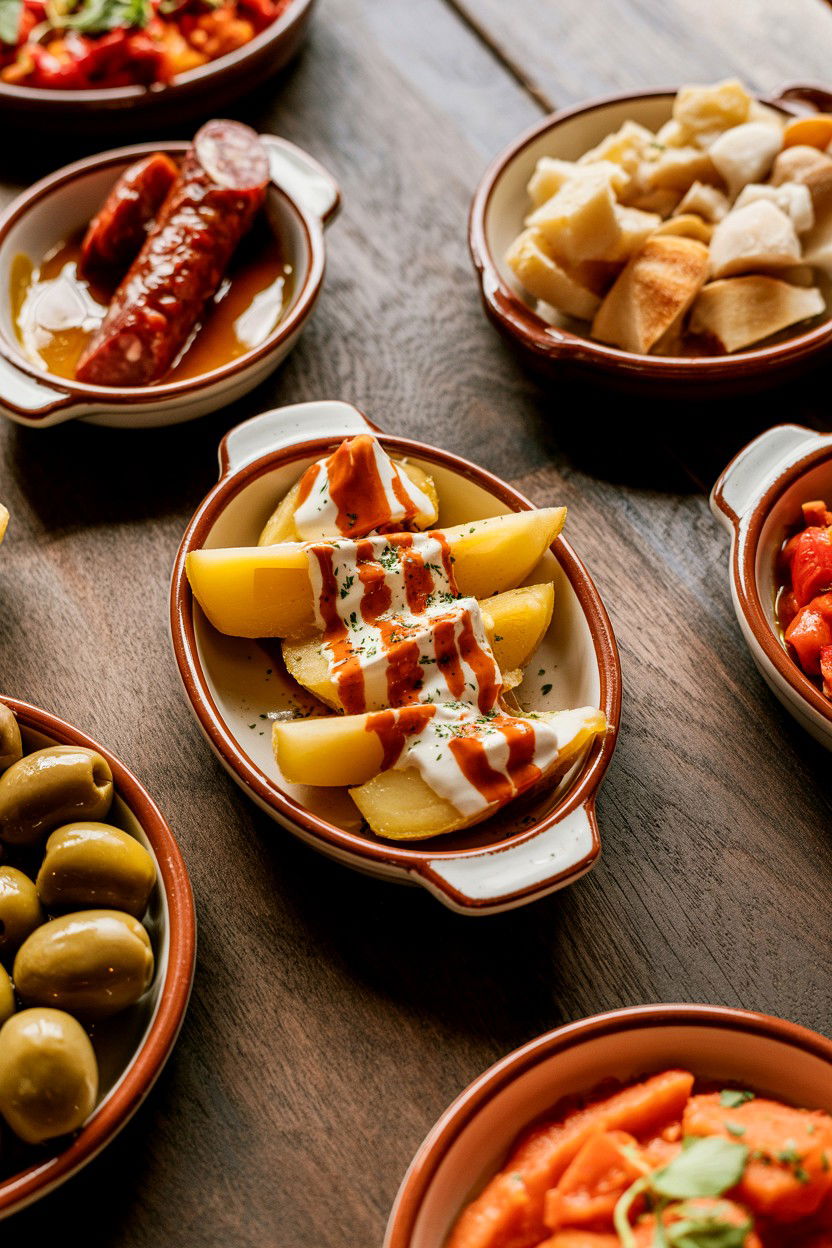 Tapas small plates - 25 Long Distance Valentine's Day Dinner Ideas