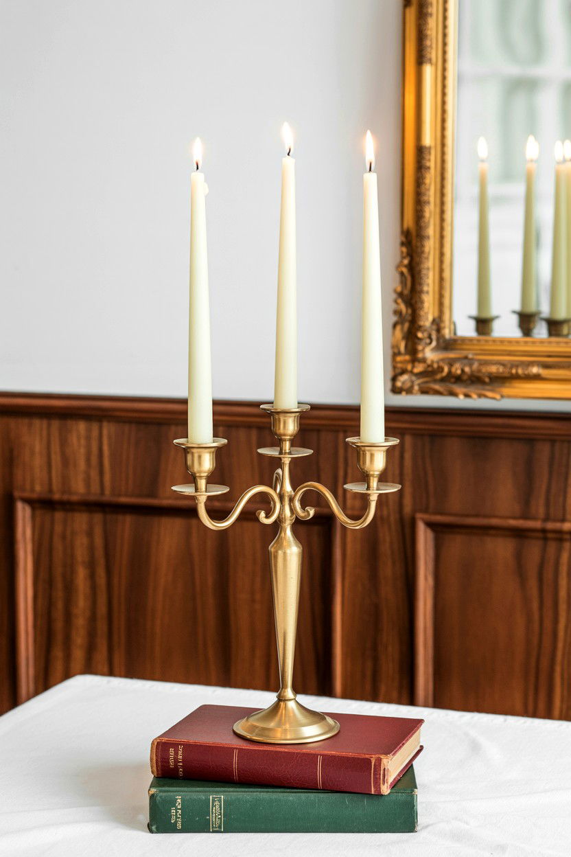Taper Candle Holder - 25 Dark Academia Valentine's Day Ideas