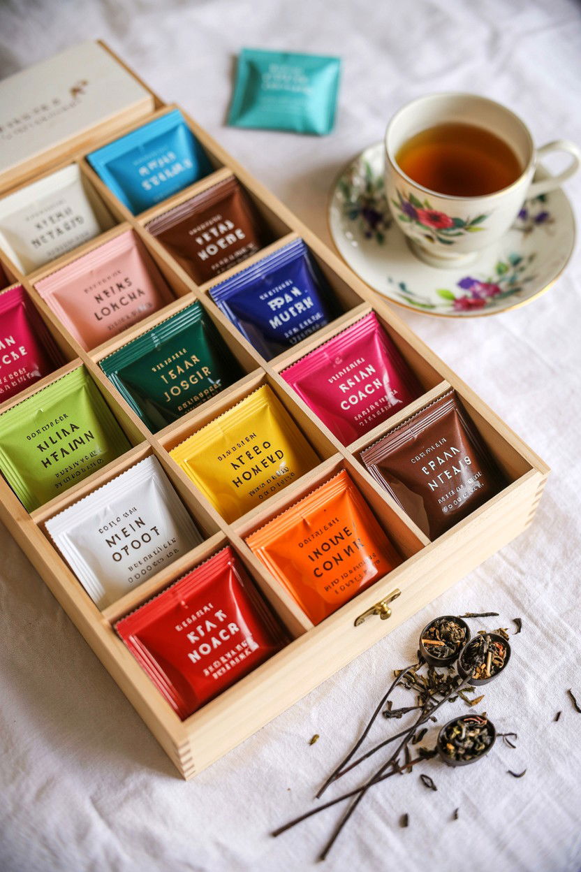 Tea Sampler Box - 25 Valentine's Day Gifts for Neighbors