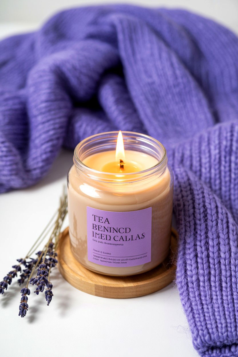 Tea Scented Candle - 25 Tea Lover Valentine's Day Gifts for Her