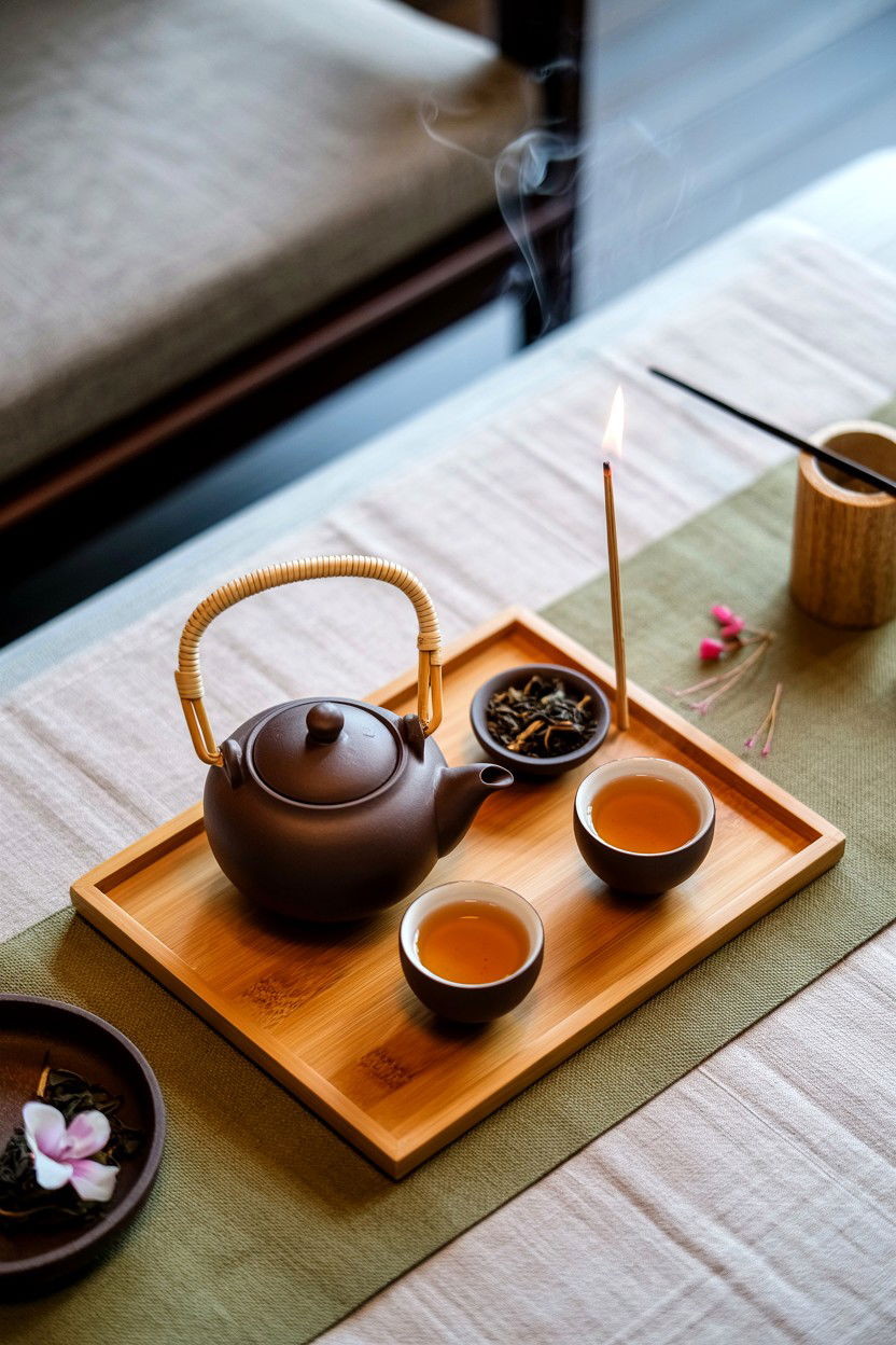 Tea ceremony - 25 Valentine's Day Self Care Routine Ideas