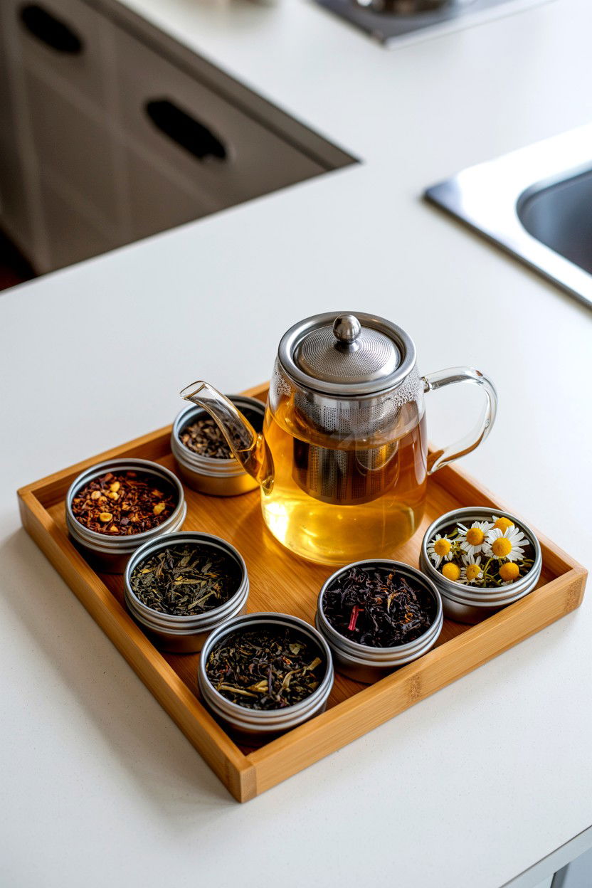 Tea sampler set - 25 Flower Alternatives for Valentine's Day