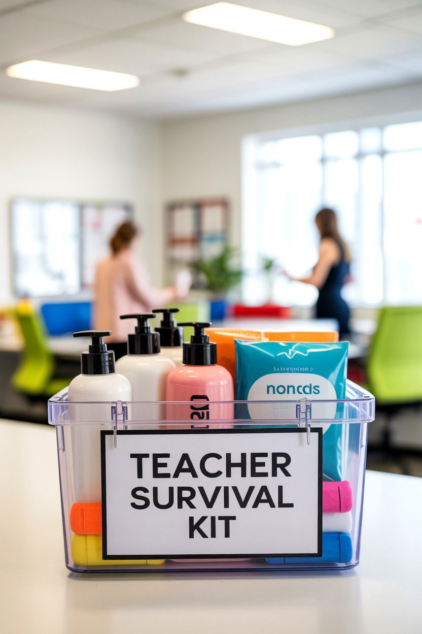 Teacher Survival Kit - 25 Valentine's Day Teacher Treat Ideas
