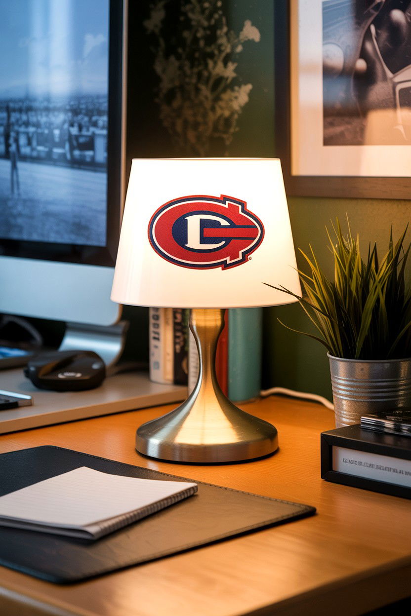 Team Logo Desk Lamp - 25 Sports Fan Valentine's Day Gifts